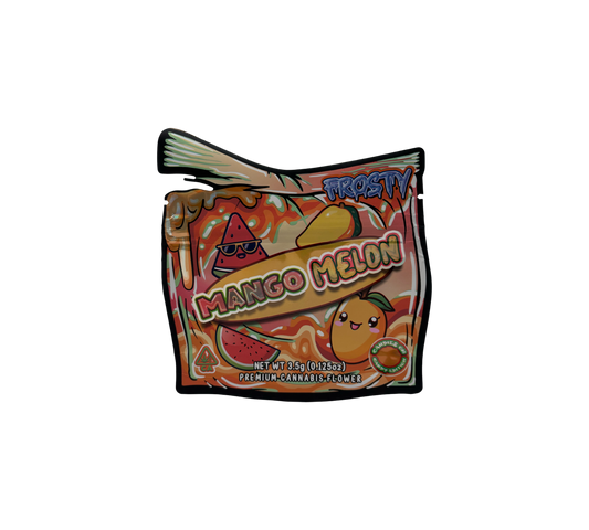 10x Mango Melon - leere PE Verpackungen Shape