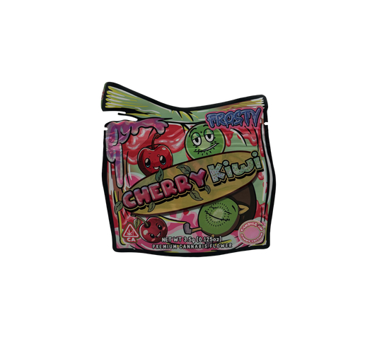 10x Cherry Kiwi - leere PE Verpackungen Shape