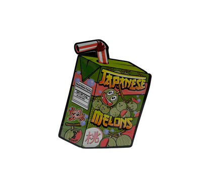 10x Japanese Melons - leere PE Verpackungen Shape