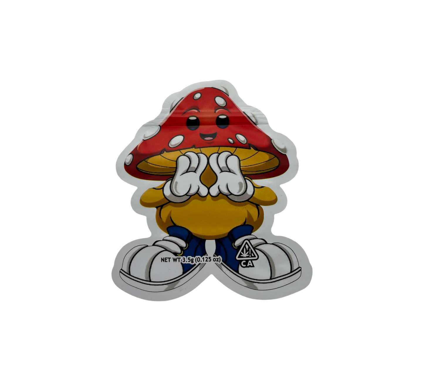 10x Mushroom - leere PE Verpackungen Shape
