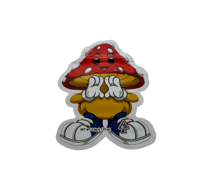 10x Mushroom - leere PE Verpackungen Shape