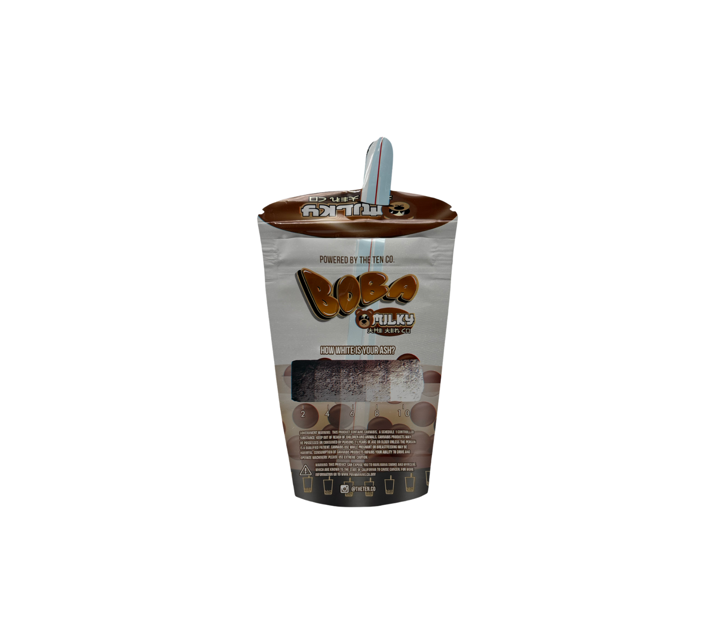 10x Boba - leere PE Verpackungen Shape
