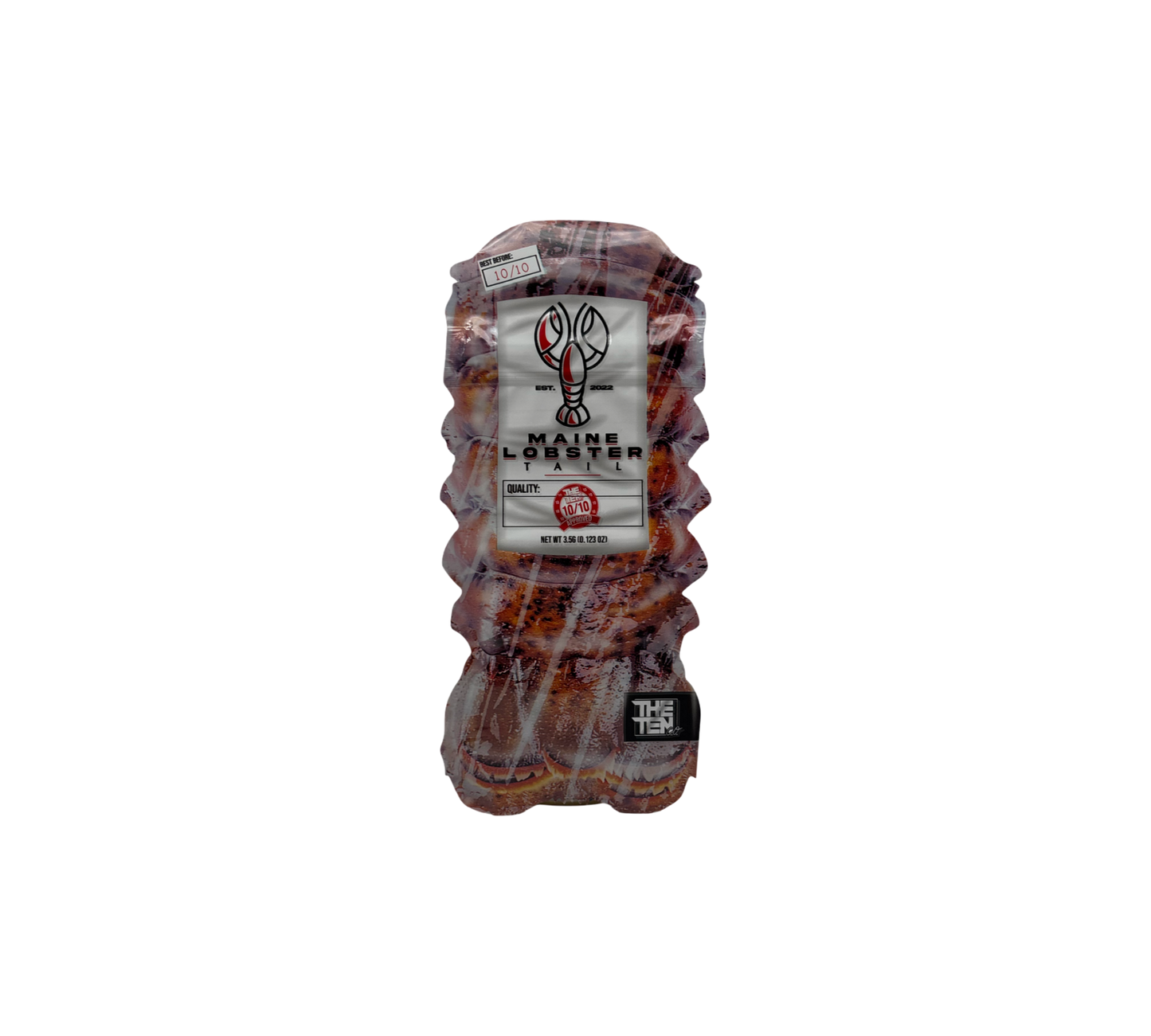 10x Main Lobster - leere PE Verpackungen Shape