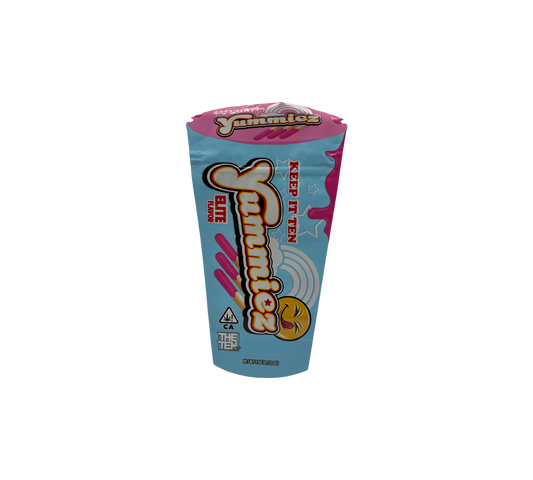 10x Yummiez - leere PE Verpackungen Shape