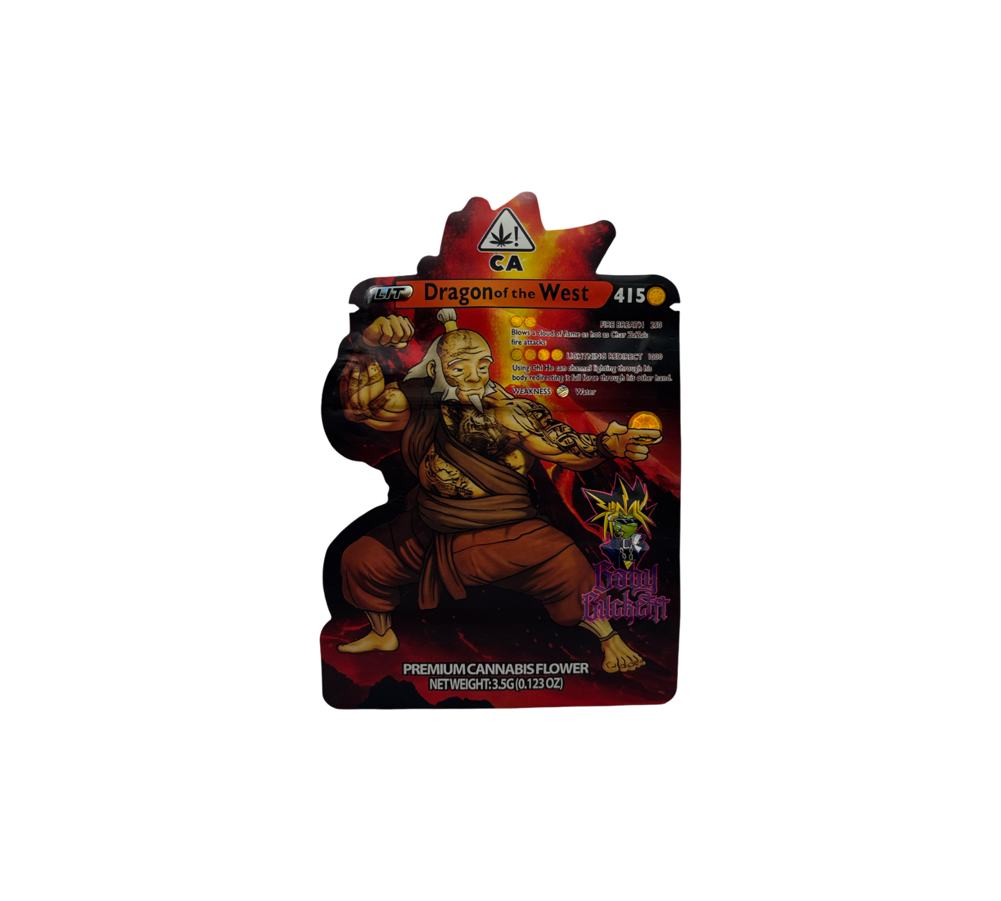 10x Dragon West- leere PE Verpackungen Shape