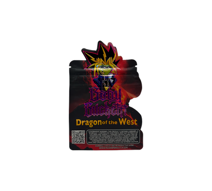 10x Dragon West- leere PE Verpackungen Shape