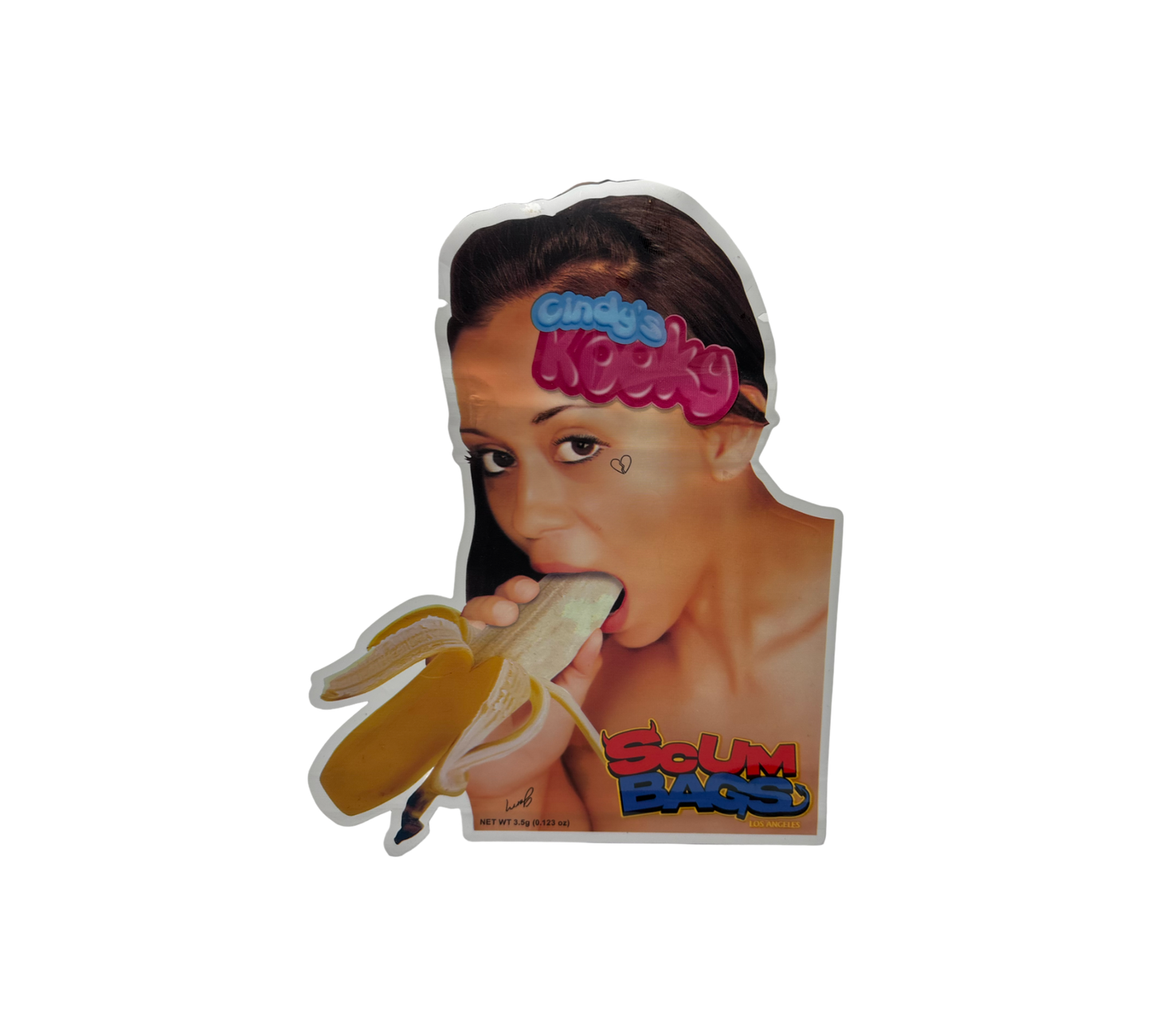 10x Banana Scum Bag - leere PE Verpackungen Shape
