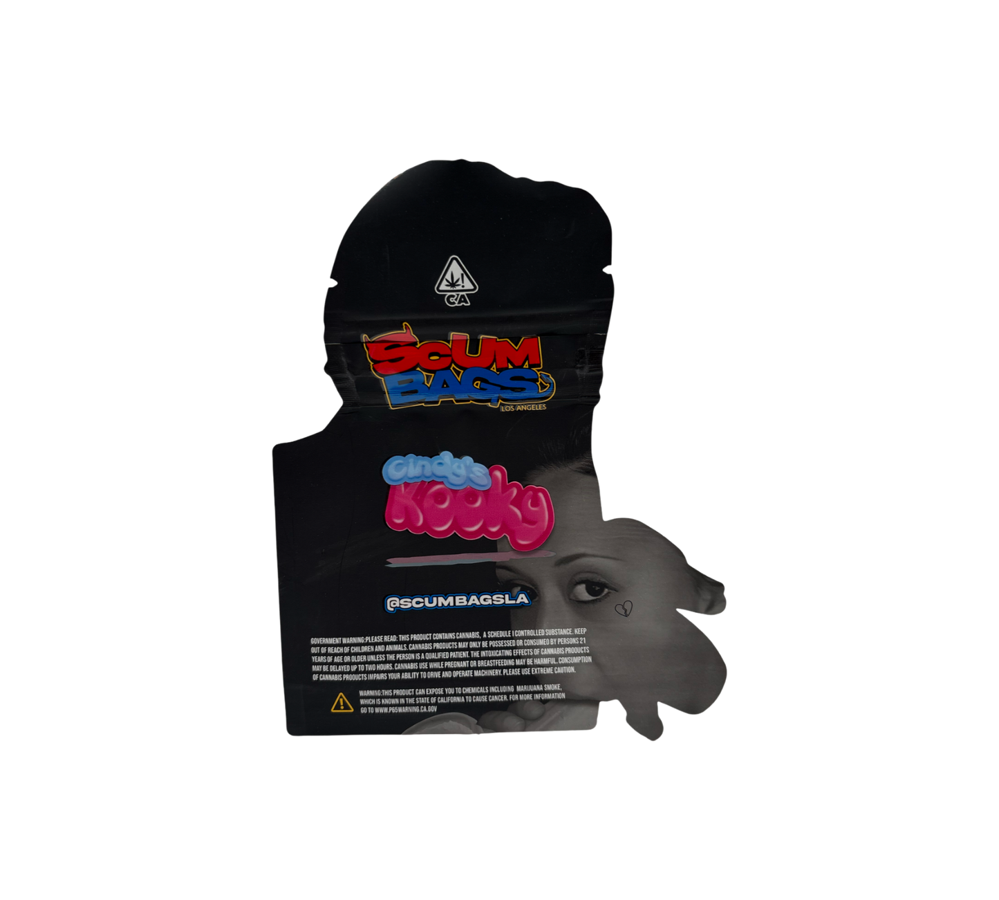 10x Banana Scum Bag - leere PE Verpackungen Shape