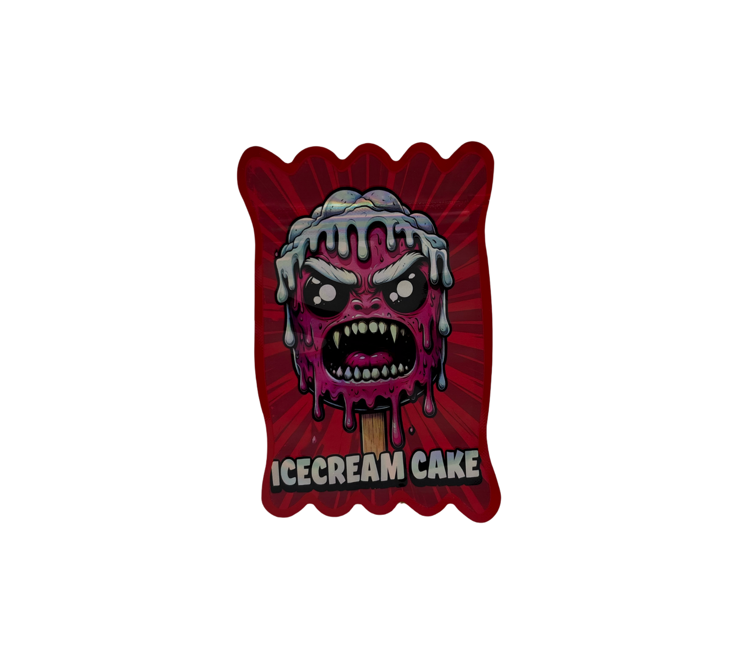 10x Ice Cream Cake - leere PE Verpackungen Shape