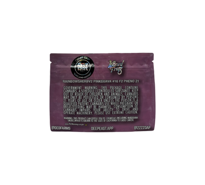 10x Pink Zoap - leere PE Verpackungen Shape