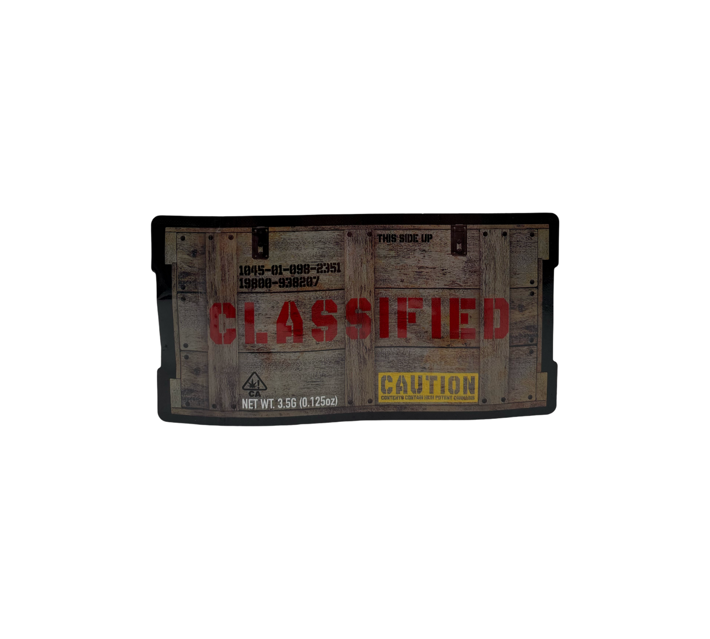 10x Classified - leere PE Verpackungen Shape