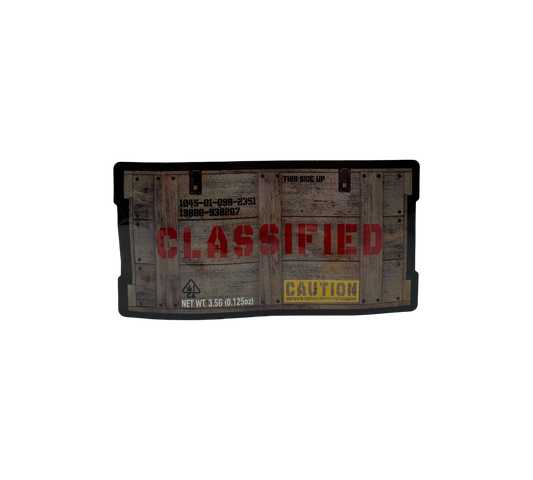 10x Classified - leere PE Verpackungen Shape