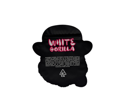 10x White Gorilla - leere PE Verpackungen Shape