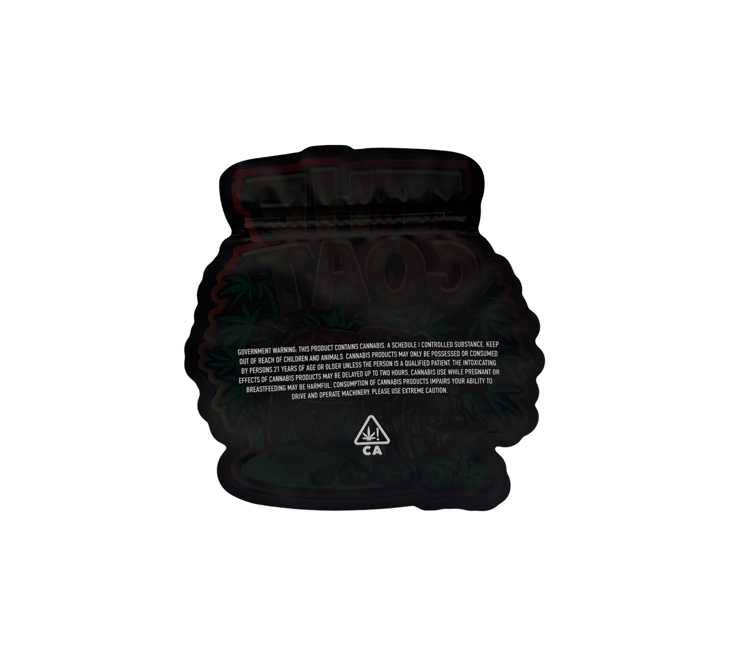 10x The Goat - leere PE Verpackungen Shape