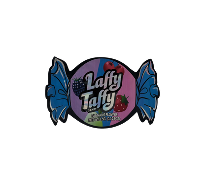 10x Laffy Taffy - leere PE Verpackungen Shape