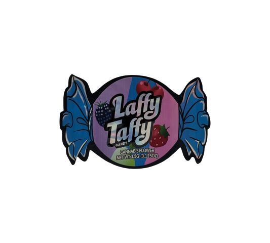 10x Laffy Taffy - leere PE Verpackungen Shape
