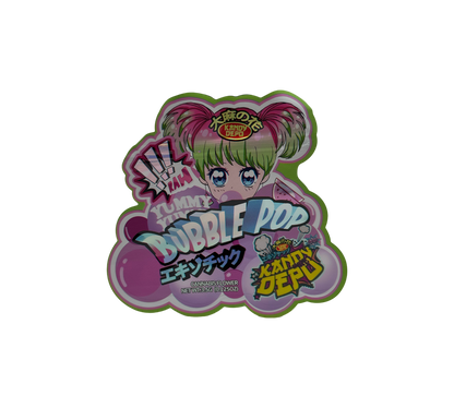 10x Bubble Pop - leere PE Verpackungen Shape