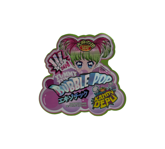10x Bubble Pop - leere PE Verpackungen Shape