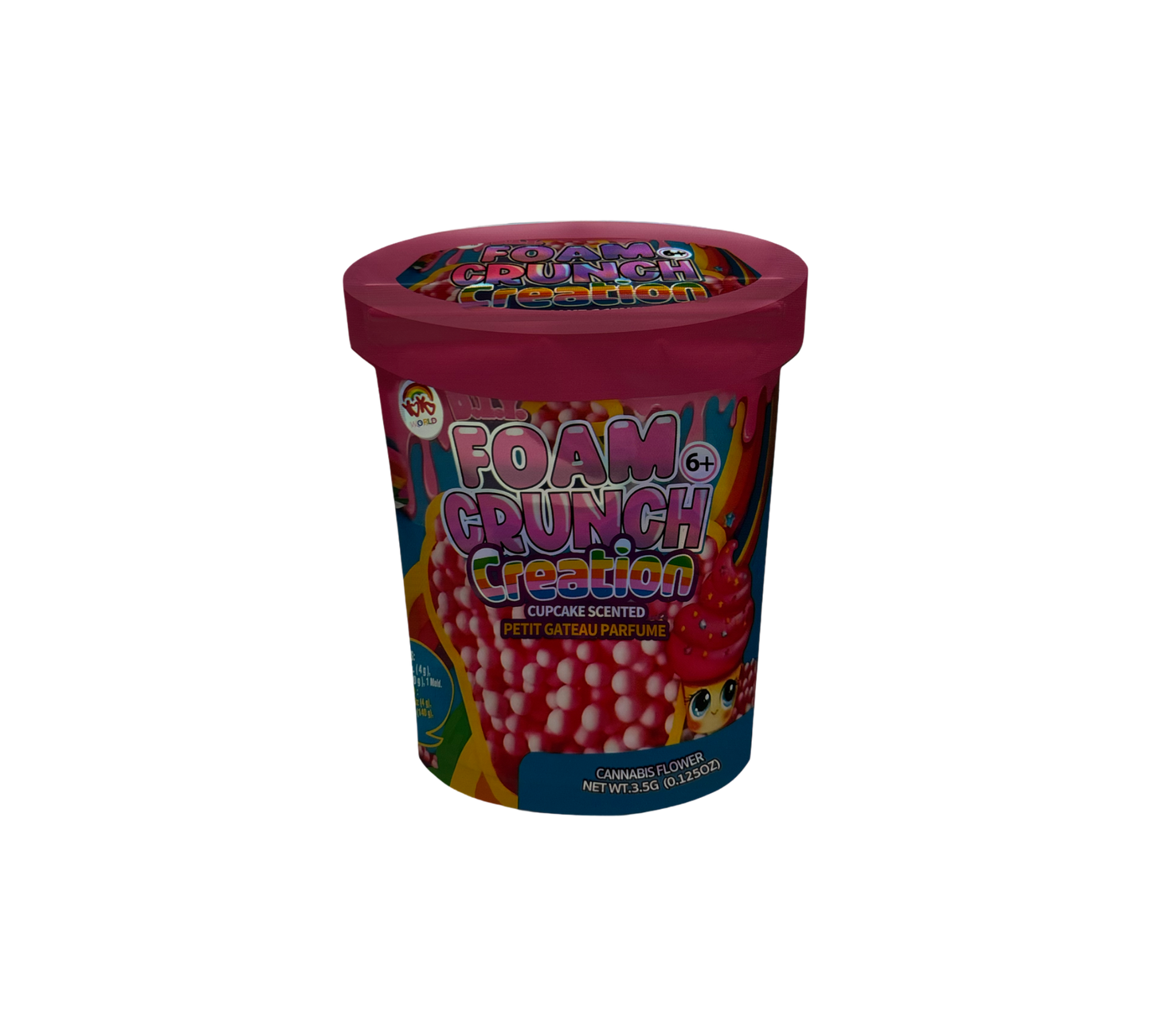10x Foam Crunch - leere PE Verpackungen Shape
