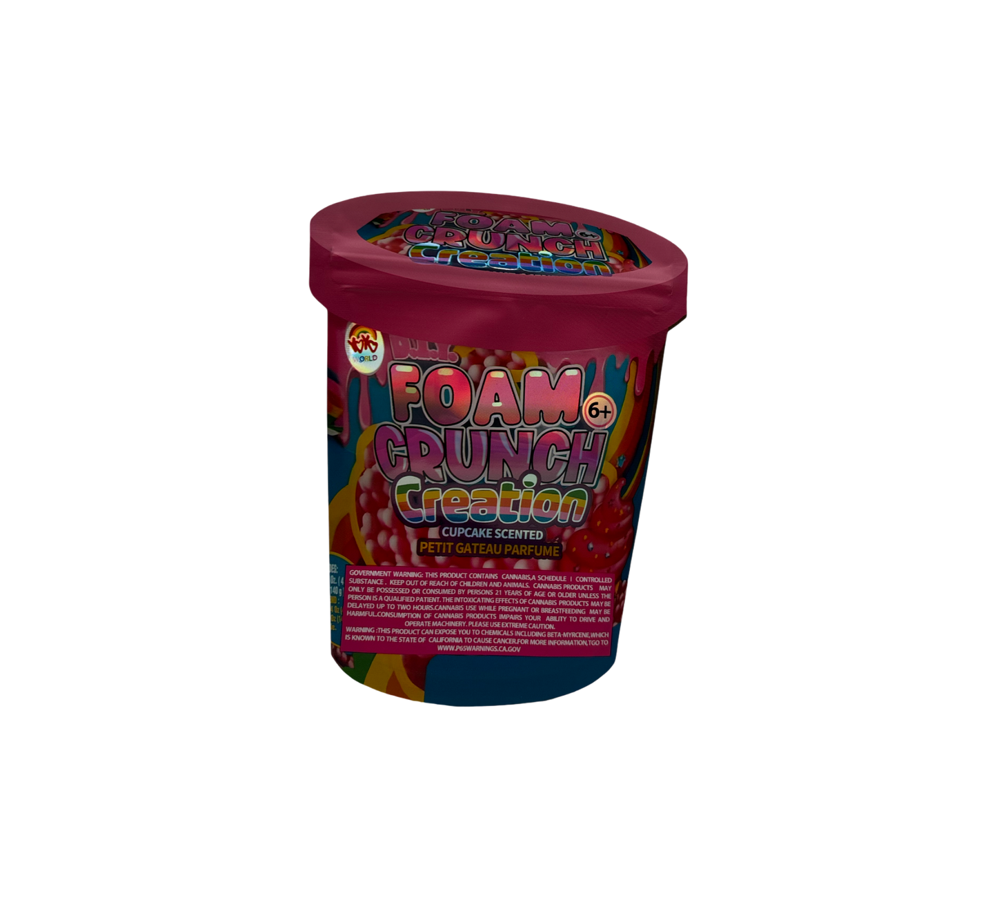 10x Foam Crunch - leere PE Verpackungen Shape