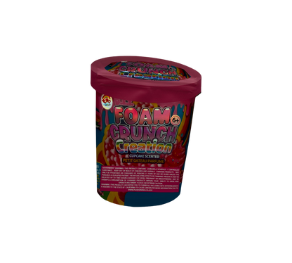 10x Foam Crunch - leere PE Verpackungen Shape