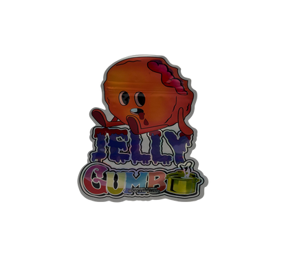10x Jelly Gumbo - leere PE Verpackungen Shape