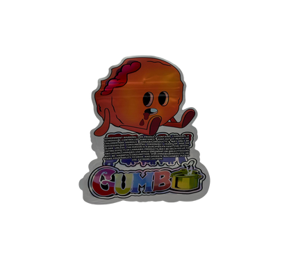 10x Jelly Gumbo - leere PE Verpackungen Shape