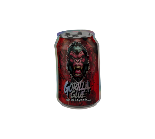 10x Gorilla Glue - leere PE Verpackungen Shape