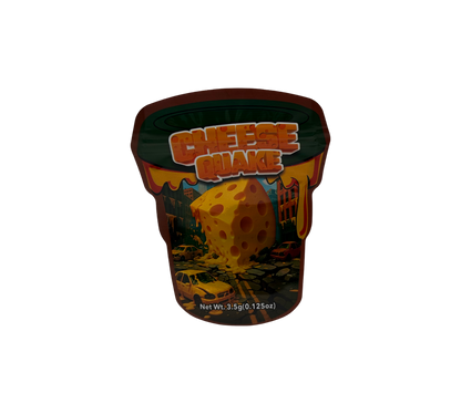 10x Cheese Quake - leere PE Verpackungen Shape
