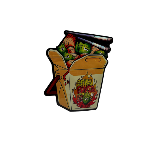 10x Spicy Ramen - leere PE Verpackungen Shape