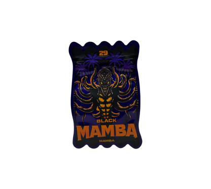 10x Black Mamba - leere PE Verpackungen Shape