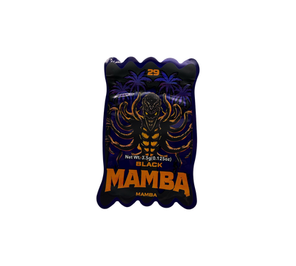 10x Black Mamba - leere PE Verpackungen Shape