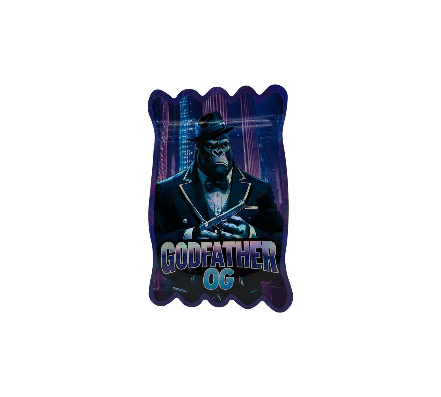 10x Godfather OG - leere PE Verpackungen Shape