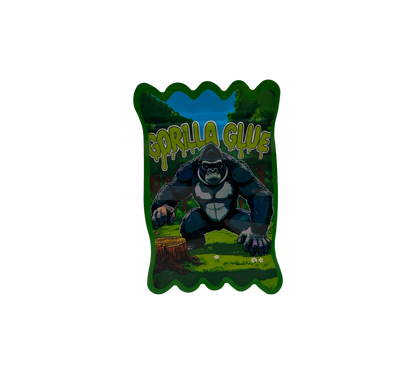 10x Green Gorilla Glue - leere PE Verpackungen Shape