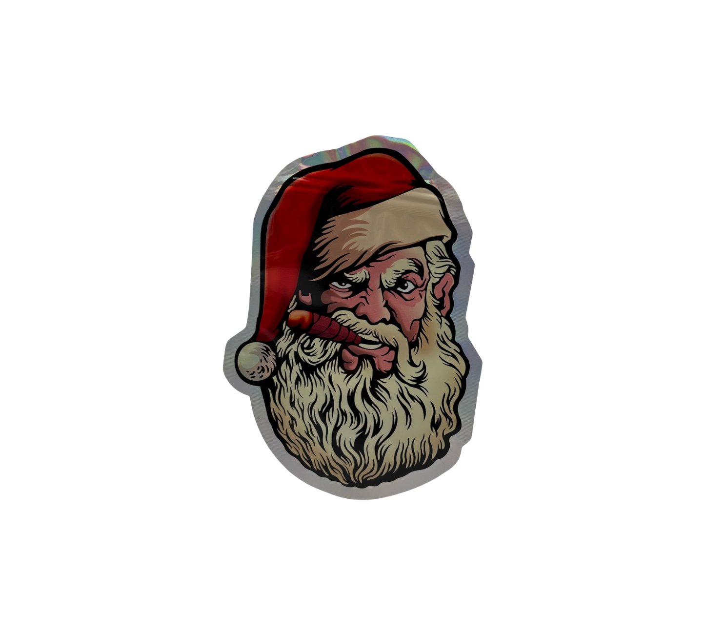 10x X- Mas Boss - leere PE Verpackungen Shape