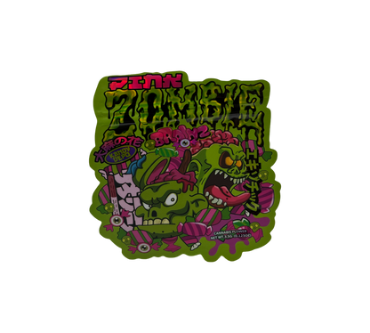10x Zombie Brainz - leere PE Verpackungen Shape