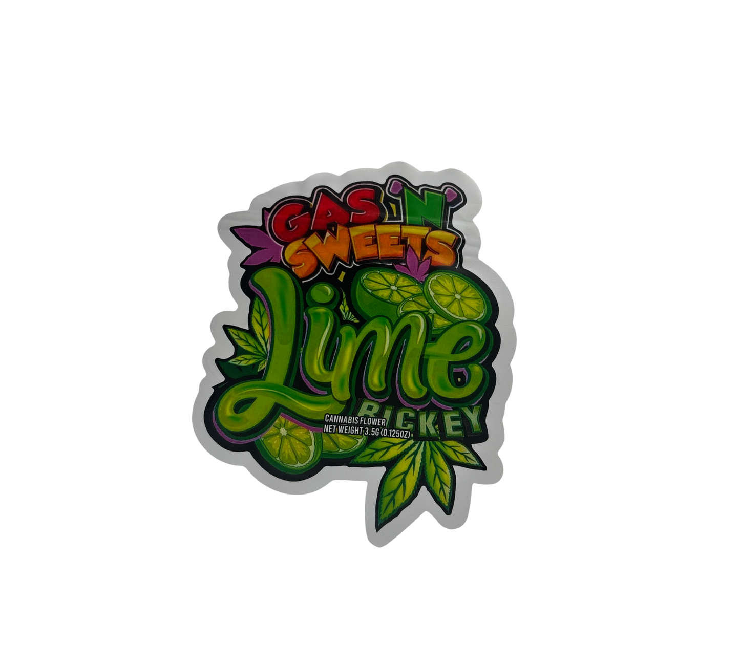 10x Sweet Lime - leere PE Verpackungen Shape