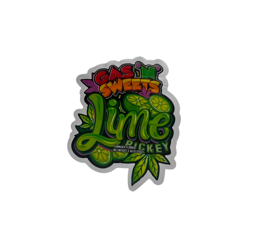 10x Sweet Lime - leere PE Verpackungen Shape