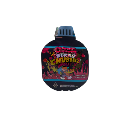 10x Berry Chubbi - leere PE Verpackungen Shape