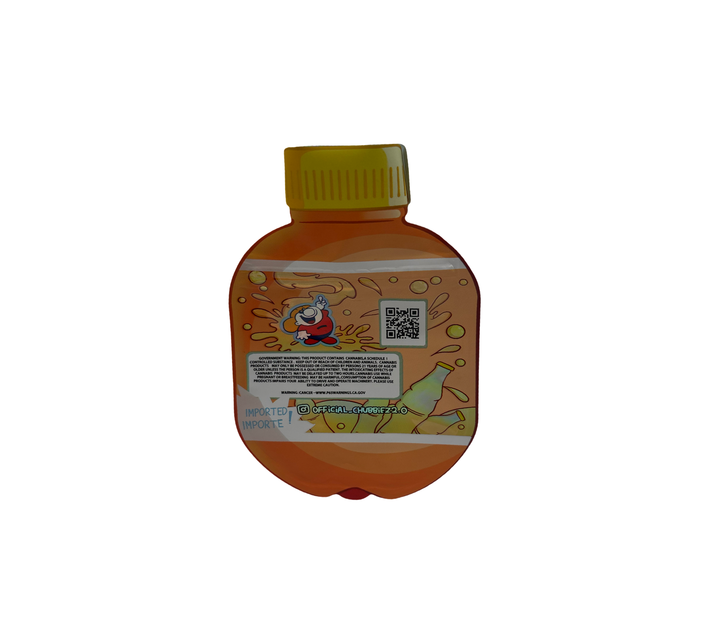 10x Vanilla Chubbi - leere PE Verpackungen Shape