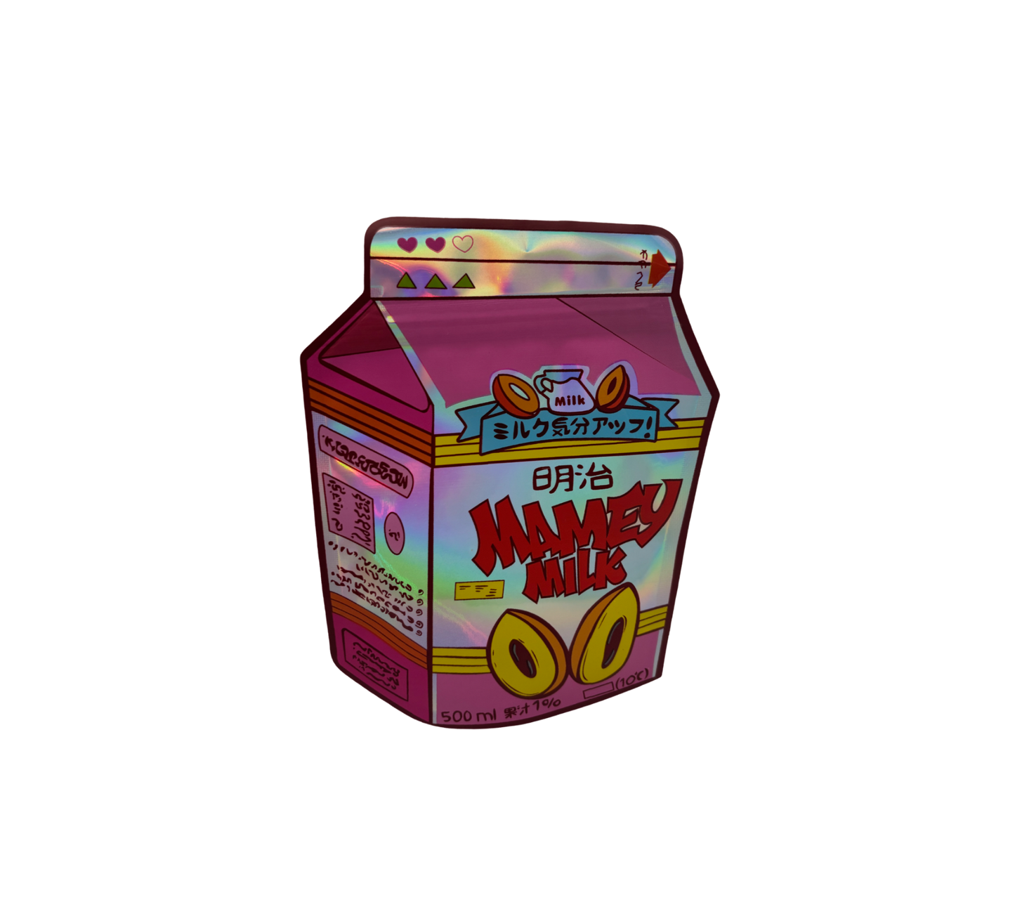 10x Marmey Milk - leere PE Verpackungen Shape