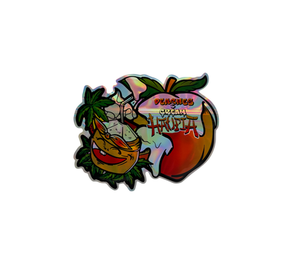 10x Peaches & Cream - leere PE Verpackungen Shape