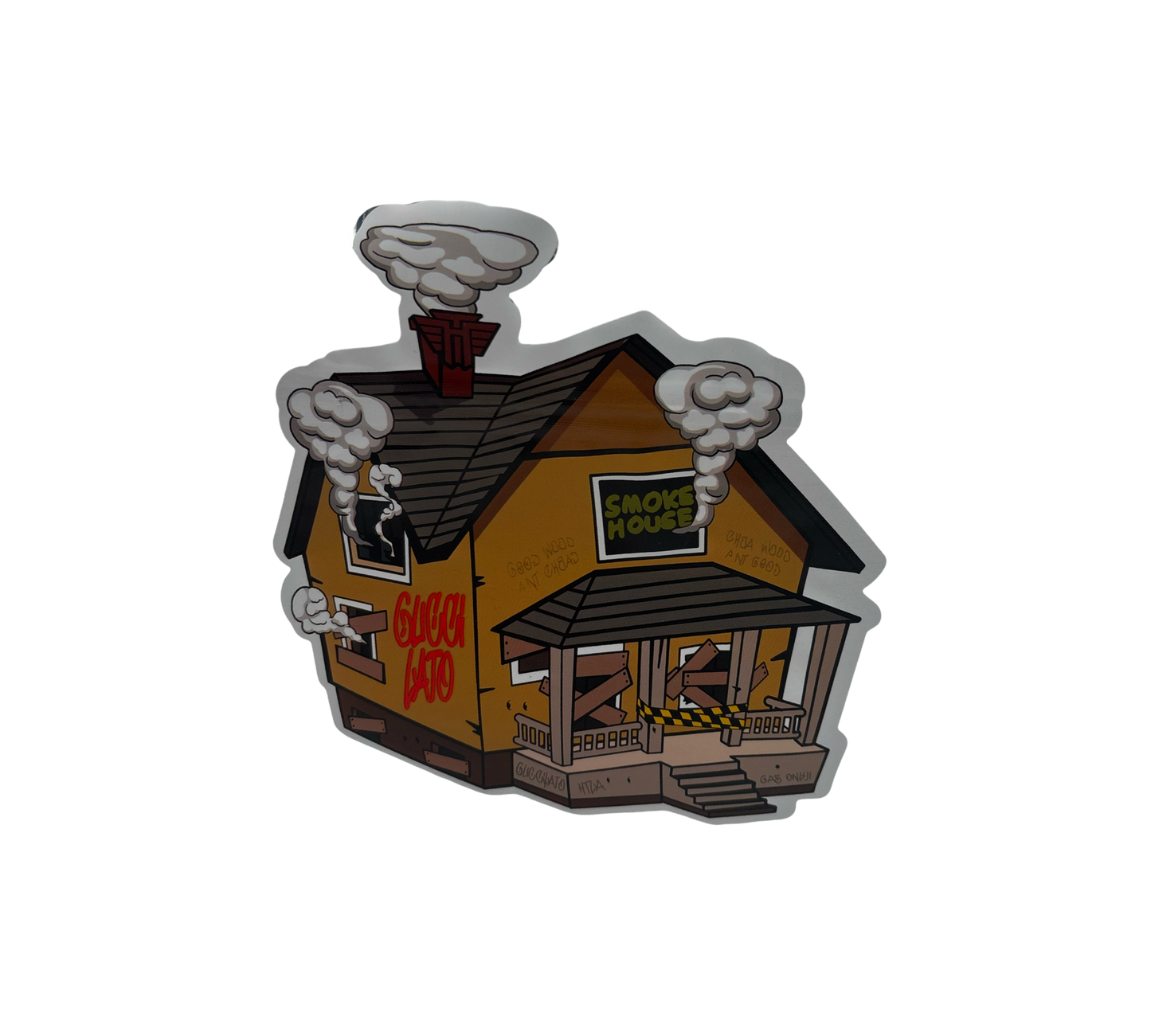 10x Smoke House - leere PE Verpackungen Shape