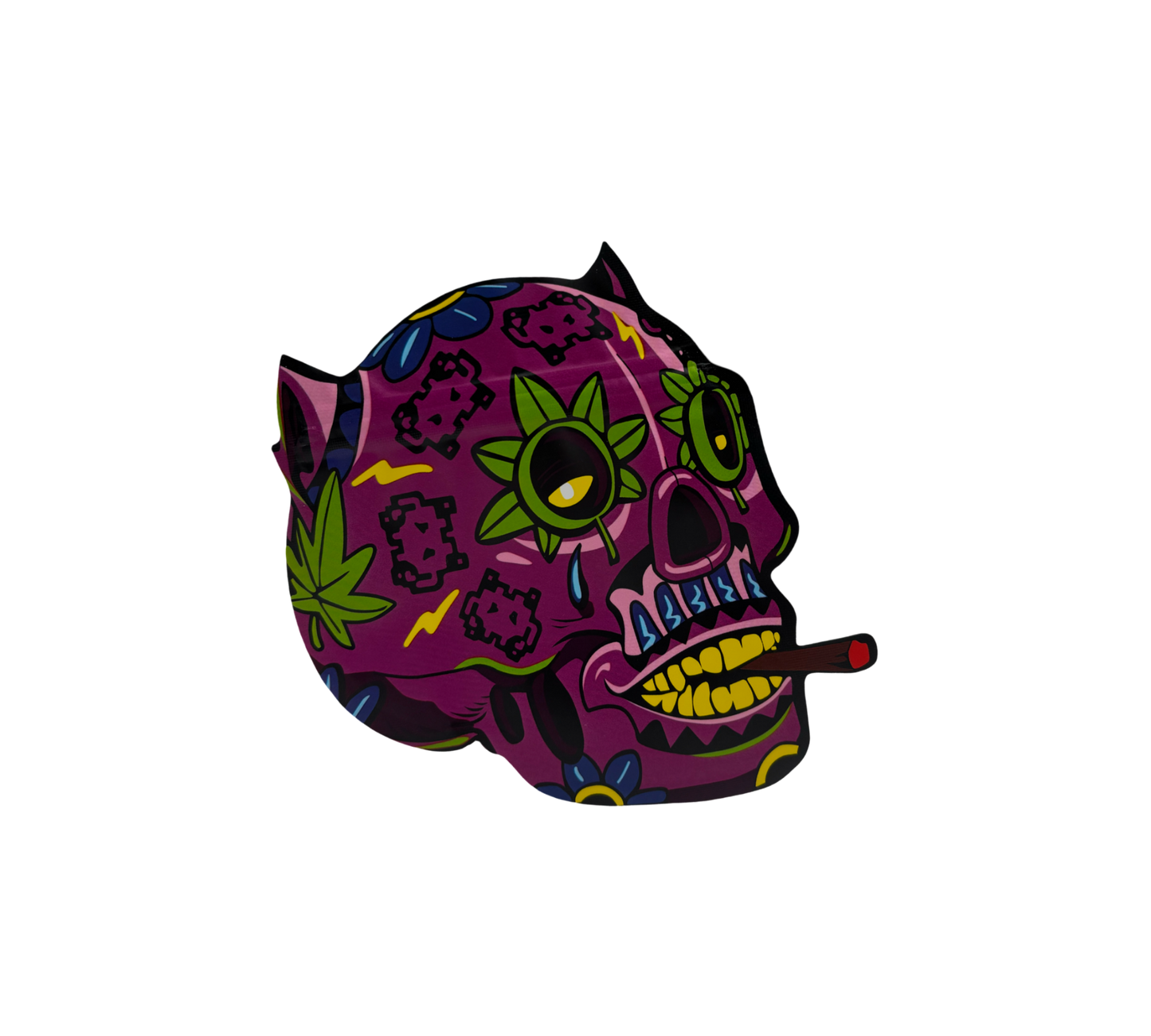 10x Purp Invader - leere PE Verpackungen Shape