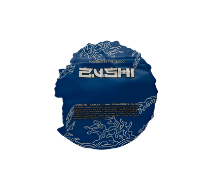 10x Zushi Blue - leere PE Verpackungen Shape