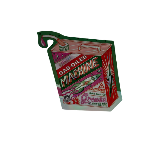 10x Gas Oiled - leere PE Verpackungen Shape