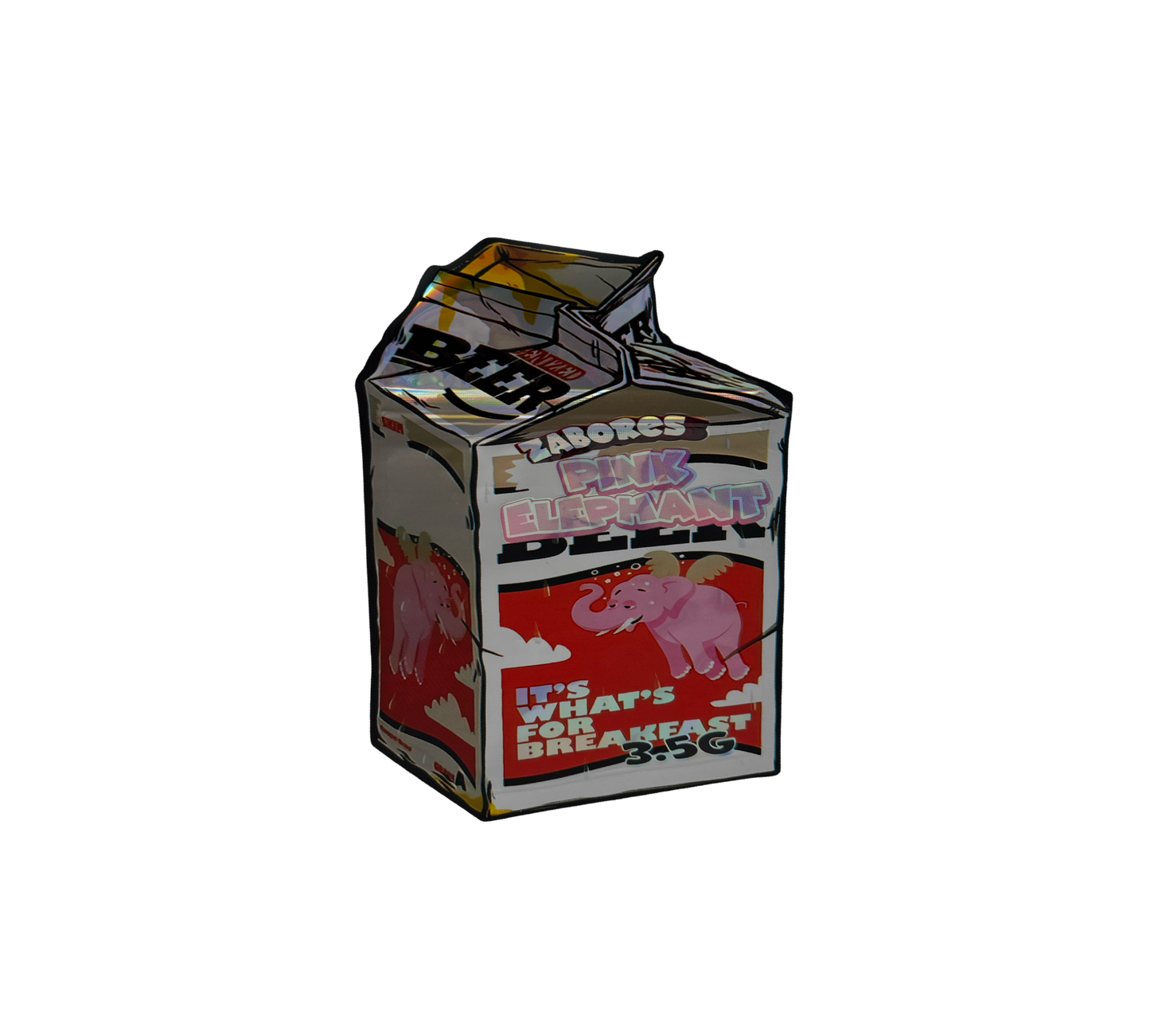 10x Zabores - leere PE Verpackungen Shape