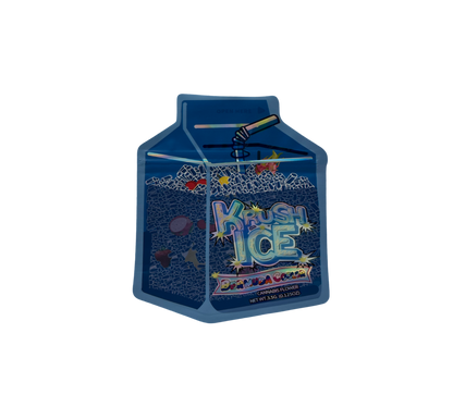 10x Krush Ice Bermuda - leere PE Verpackungen Shape