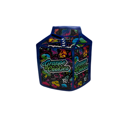 10x Grappe Cooki - leere PE Verpackungen Shape