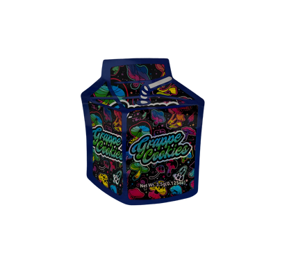 10x Grappe Cooki - leere PE Verpackungen Shape